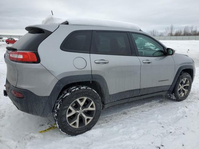1C4PJMBS7GW146128 - 2016 JEEP CHEROKEE TRAILHAWK GRAY photo 3