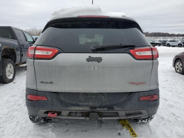1C4PJMBS7GW146128 - 2016 JEEP CHEROKEE TRAILHAWK GRAY photo 6