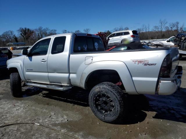 5TETU62NX8Z550699 - 2008 TOYOTA TACOMA PRERUNNER ACCESS CAB SILVER photo 2