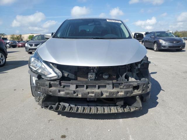 3N1AB7AP2KY266361 - 2019 NISSAN SENTRA S SILVER photo 5