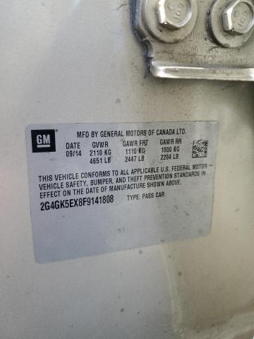 2G4GK5EX8F9141808 - 2015 BUICK REGAL 金色 照片 12