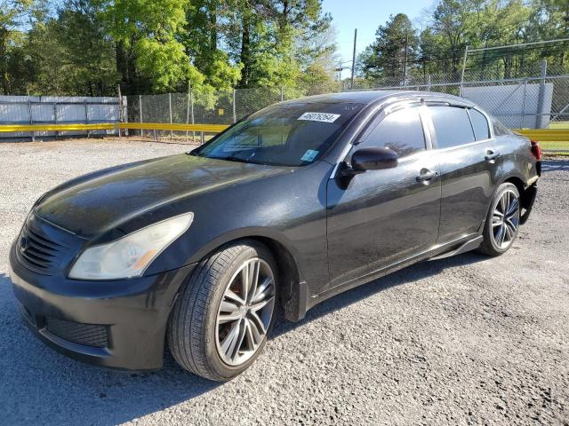 JNKBV61E38M228018 - 2008 INFINITI G35 BLACK photo 1