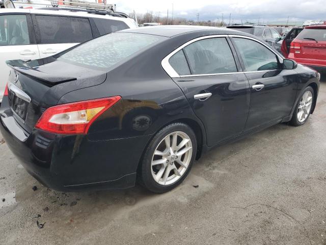 1N4AA51E29C823054 - 2009 NISSAN MAXIMA S BLACK photo 3