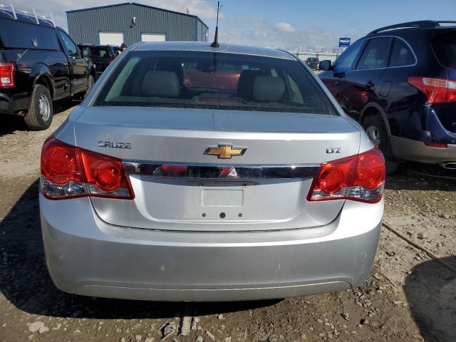 1G1PH5S91B7239530 - 2011 CHEVROLET CRUZE LTZ SILVER photo 6