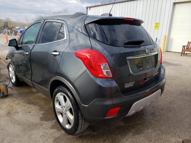 KL4CJASB1GB583394 - 2016 BUICK ENCORE GRAY photo 2