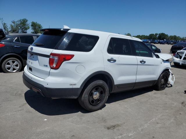 1FM5K8AR3GGD30630 - 2016 FORD EXPLORER POLICE INTERCEPTOR WHITE photo 3