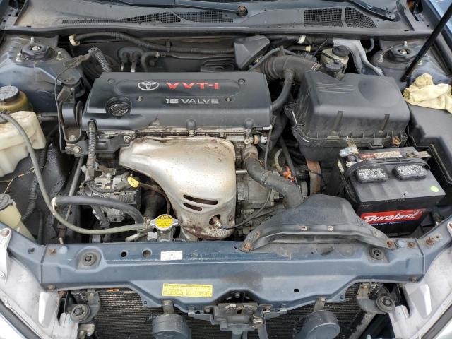 4T1BE32KX4U823796 - 2004 TOYOTA CAMRY LE BLUE photo 11