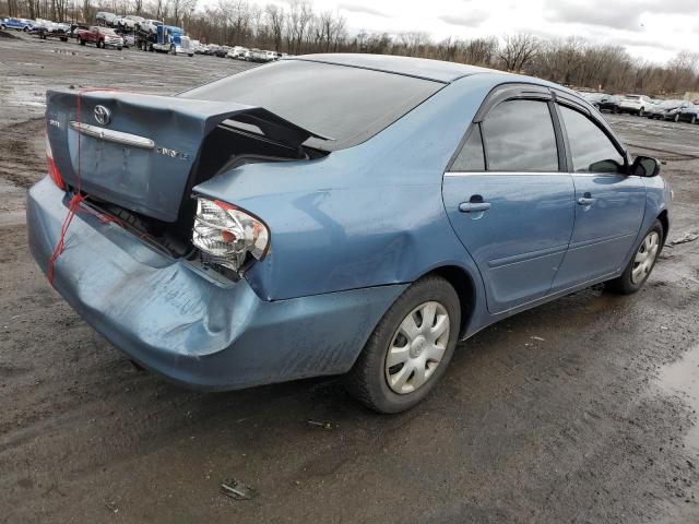 4T1BE32KX4U823796 - 2004 TOYOTA CAMRY LE BLUE photo 3