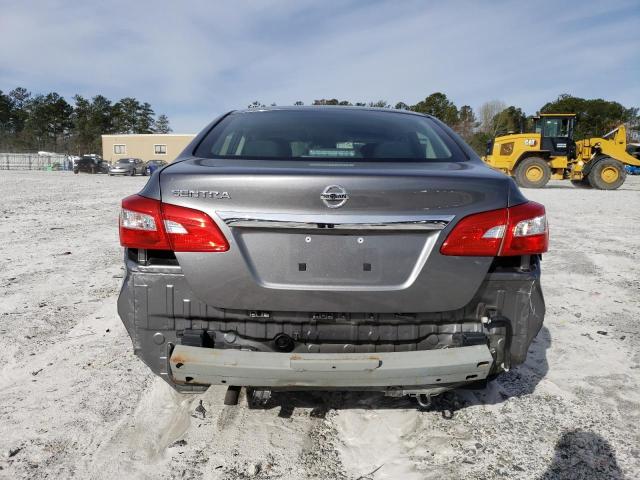 3N1AB7AP6GY243107 - 2016 NISSAN SENTRA S GRAY photo 6