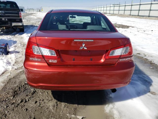 4A3AB36F89E035135 - 2009 MITSUBISHI GALANT ES RED photo 6