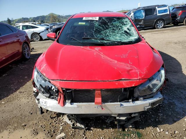 2HGFC2F84MH529450 - 2021 HONDA CIVIC SPORT RED photo 5