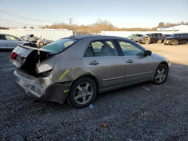 JHMCN364X5C003003 - 2005 HONDA ACCORD HYBRID GOLD photo 3