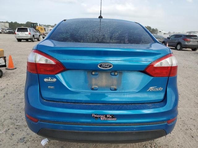 3FADP4BJ1GM143045 - 2016 FORD FIESTA SE BLUE photo 6