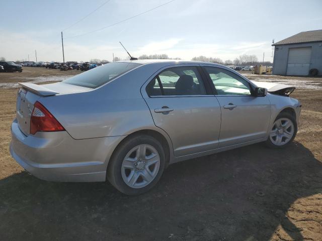 3FAHP0HA9BR318008 - 2011 FORD FUSION SE SILVER photo 3