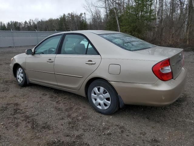 4T1BE32K24U873608 - 2004 TOYOTA CAMRY LE BEIGE photo 2