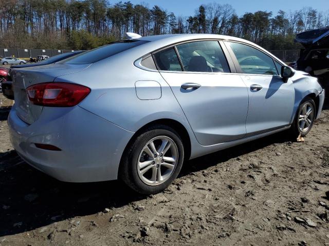 1G1BE5SM1H7201702 - 2017 CHEVROLET CRUZE LT SILVER photo 3