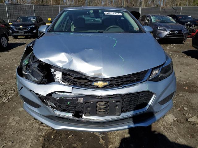 1G1BE5SM1H7201702 - 2017 CHEVROLET CRUZE LT SILVER photo 5