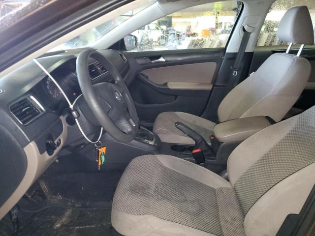 3VW2K7AJXEM252097 - 2014 VOLKSWAGEN JETTA BASE 棕色 照片 7