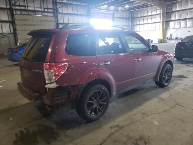 JF2SH64679H744049 - 2009 SUBARU FORESTER 2.5X LIMITED BURGUNDY photo 3