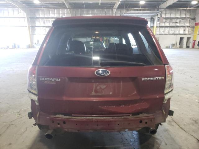 JF2SH64679H744049 - 2009 SUBARU FORESTER 2.5X LIMITED BURGUNDY photo 6