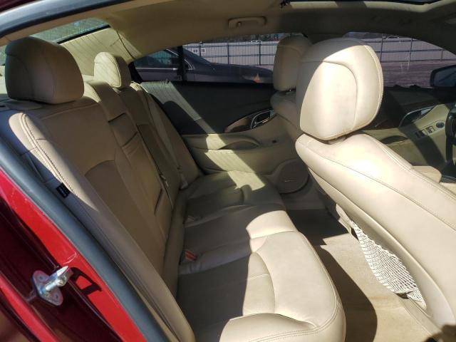 1G4GE5GD1BF162057 - 2011 BUICK LACROSSE CXS 勃艮第红 照片 10