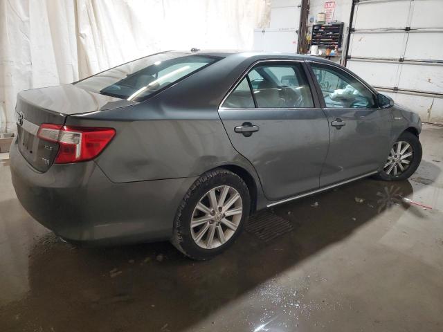 4T1BD1FK4DU064418 - 2013 TOYOTA CAMRY HYBRID GRAY photo 3