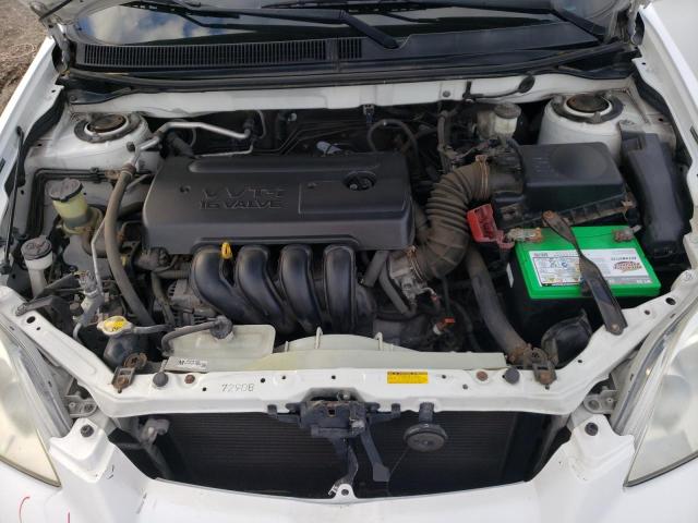 2T1KR32E48C708200 - 2008 TOYOTA COROLLA MA XR WHITE photo 11