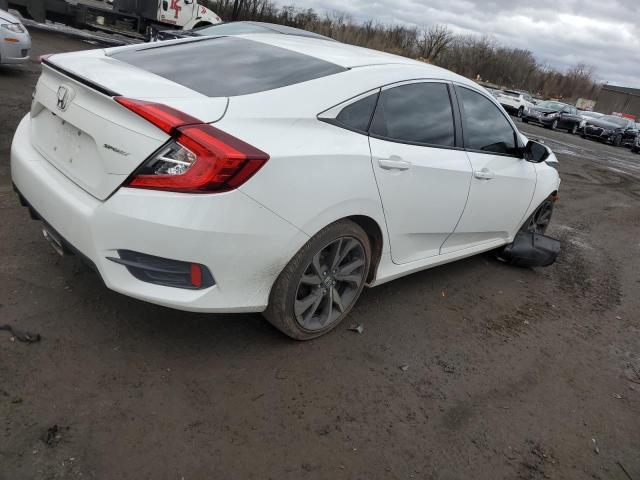 2HGFC2F84KH588284 - 2019 HONDA CIVIC SPORT WHITE photo 3