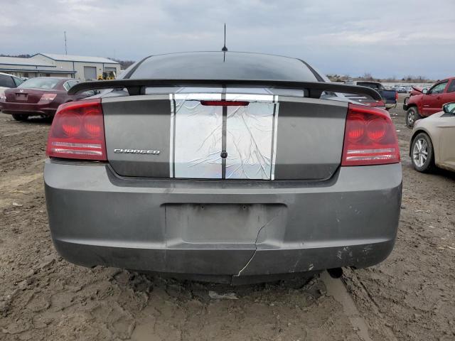 2B3KA43G18H266058 - 2008 DODGE CHARGER GRAY photo 6