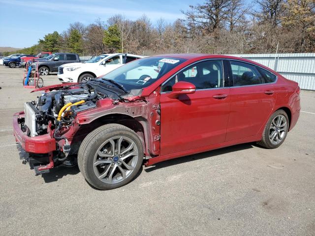 3FA6P0RU7LR161399 - 2020 FORD FUSION TITANIUM RED photo 1