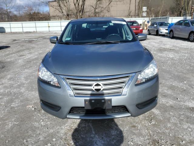 3N1AB7AP1DL626588 - 2013 NISSAN SENTRA S GRAY photo 5