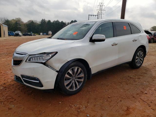 5FRYD4H47GB024652 - 2016 ACURA MDX TECHNOLOGY WHITE photo 1