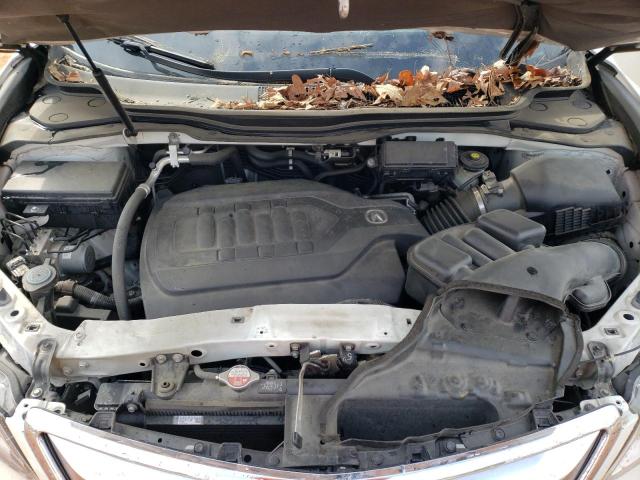 5FRYD4H47GB024652 - 2016 ACURA MDX TECHNOLOGY WHITE photo 12