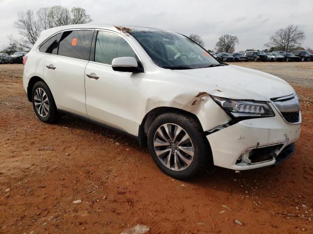 5FRYD4H47GB024652 - 2016 ACURA MDX TECHNOLOGY WHITE photo 4