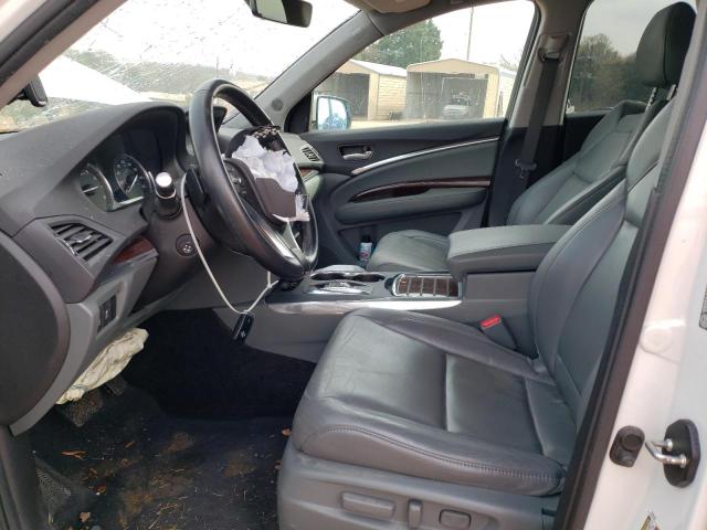 5FRYD4H47GB024652 - 2016 ACURA MDX TECHNOLOGY WHITE photo 7