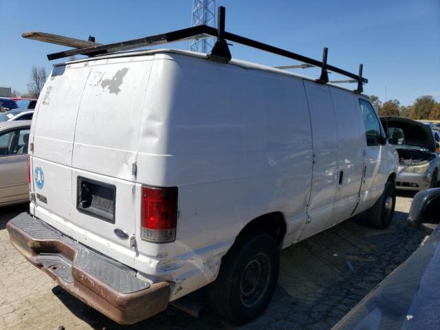 1FTSE34L91HB12623 - 2001 FORD ECONOLINE E350 SUPER DUTY VAN WHITE photo 3