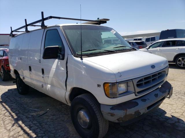 1FTSE34L91HB12623 - 2001 FORD ECONOLINE E350 SUPER DUTY VAN WHITE photo 4