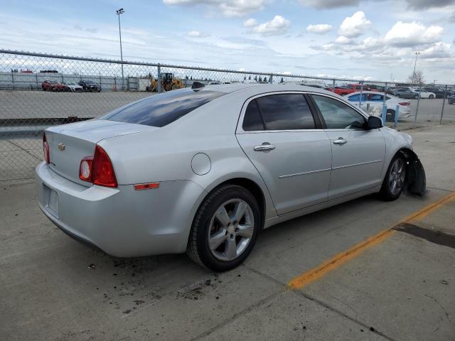 1G1ZD5E04CF163553 - 2012 CHEVROLET MALIBU 2LT SILVER photo 3