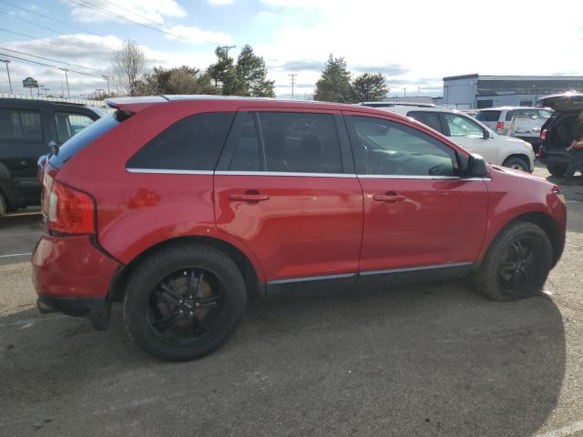 2FMDK4KC6BBA21488 - 2011 FORD EDGE LIMITED RED photo 3