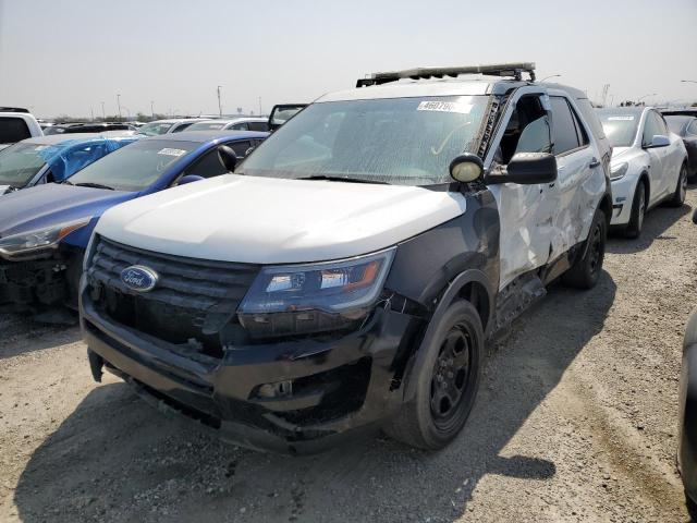 1FM5K8AR0GGC36723 - 2016 FORD EXPLORER POLICE INTERCEPTOR ორფეროვანი ფოტო 1