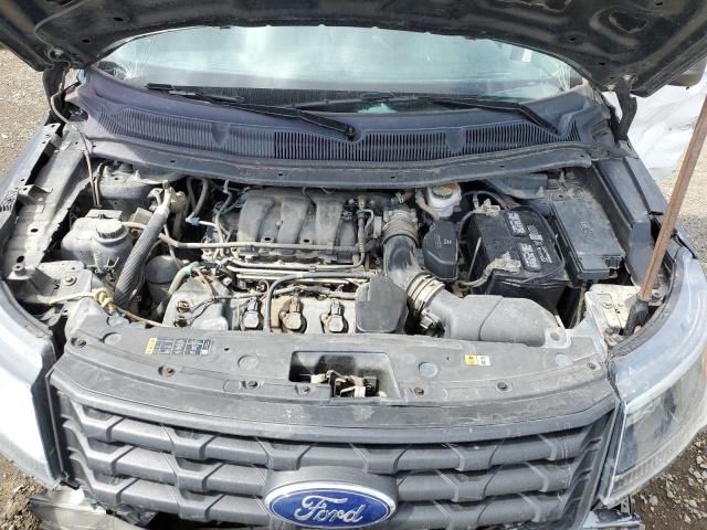 1FM5K8AR0GGC36723 - 2016 FORD EXPLORER POLICE INTERCEPTOR ორფეროვანი ფოტო 11