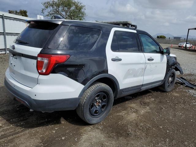 1FM5K8AR0GGC36723 - 2016 FORD EXPLORER POLICE INTERCEPTOR ორფეროვანი ფოტო 3