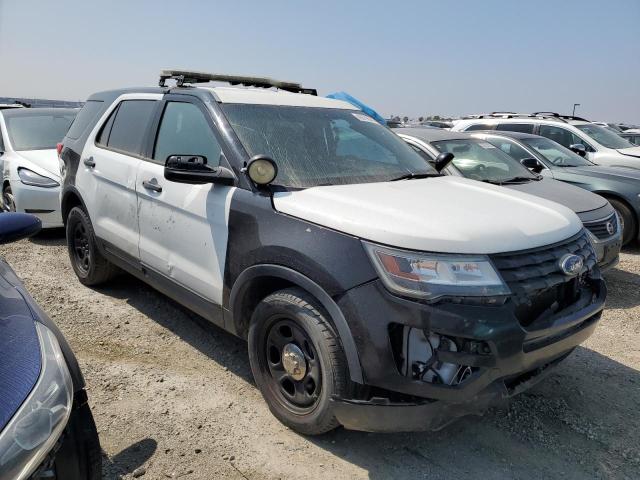 1FM5K8AR0GGC36723 - 2016 FORD EXPLORER POLICE INTERCEPTOR ორფეროვანი ფოტო 4