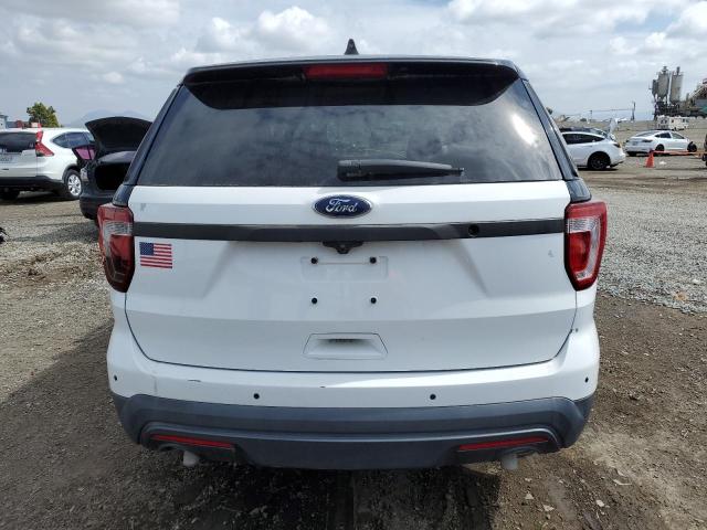 1FM5K8AR0GGC36723 - 2016 FORD EXPLORER POLICE INTERCEPTOR ორფეროვანი ფოტო 6