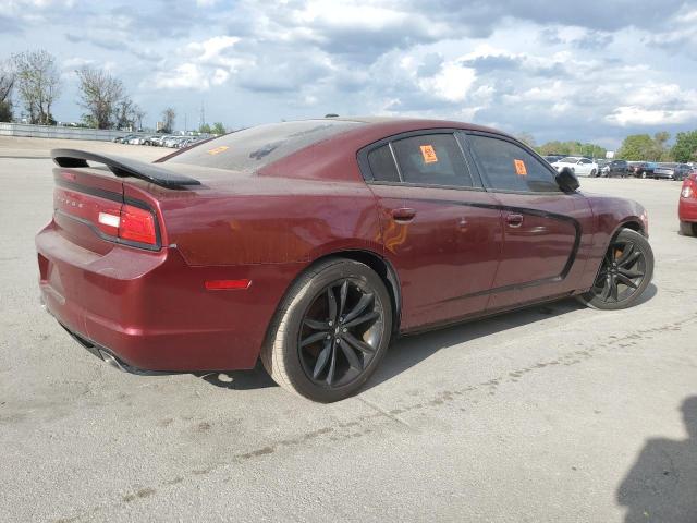 2C3CDXCT6EH308166 - 2014 DODGE CHARGER R/T RED photo 3