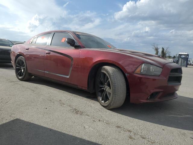 2C3CDXCT6EH308166 - 2014 DODGE CHARGER R/T RED photo 4