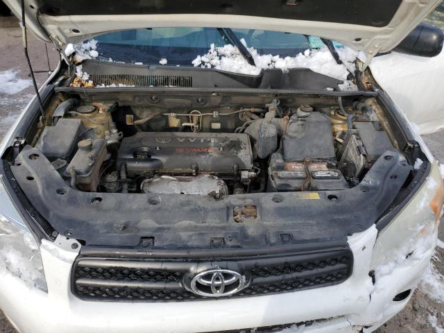 JTMZD33V575039295 - 2007 TOYOTA RAV4 WHITE photo 12