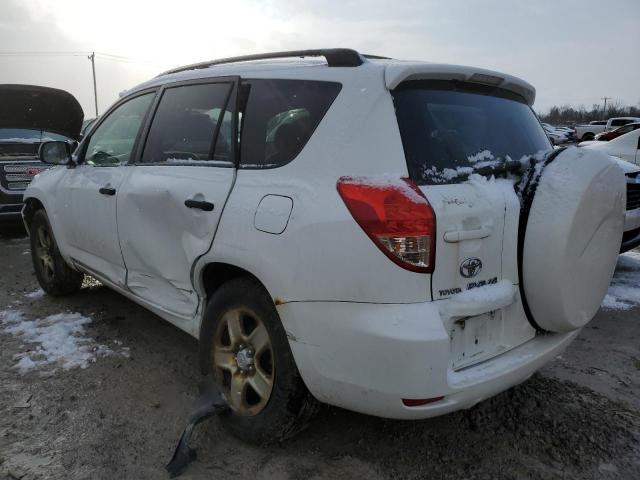 JTMZD33V575039295 - 2007 TOYOTA RAV4 WHITE photo 2