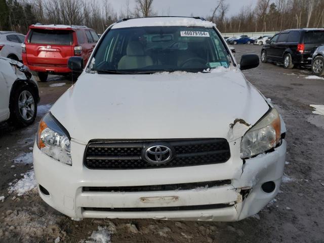 JTMZD33V575039295 - 2007 TOYOTA RAV4 WHITE photo 5