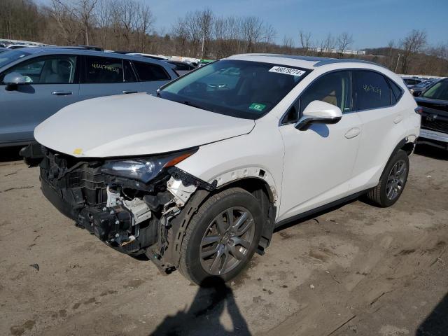 JTJBARBZ3F2027659 - 2015 LEXUS NX 200T WHITE photo 1